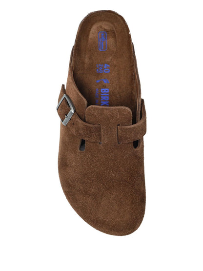 Birkenstock Boston slippers BROWN