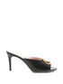 Valentino Garavani VLogo Signature leather mules BLACK