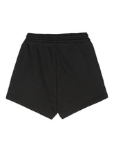 Adidas By Stella McCartney Logo cotton shorts BLACK