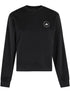 Adidas By Stella McCartney Logo cotton sweatshirt BLACK