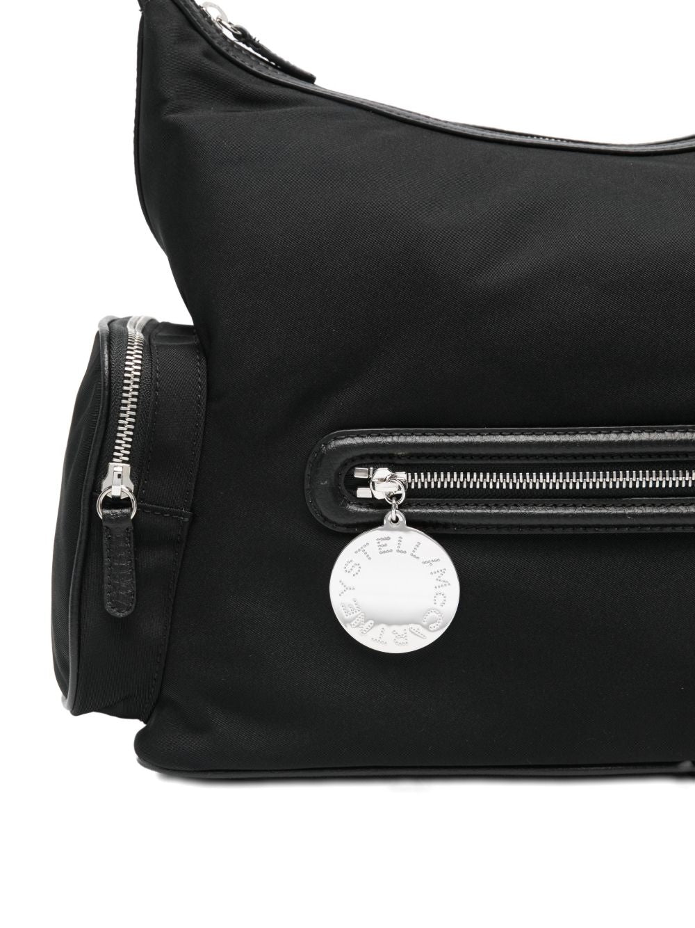 Stella McCartney Dartmoor nylon shoulder bag BLACK