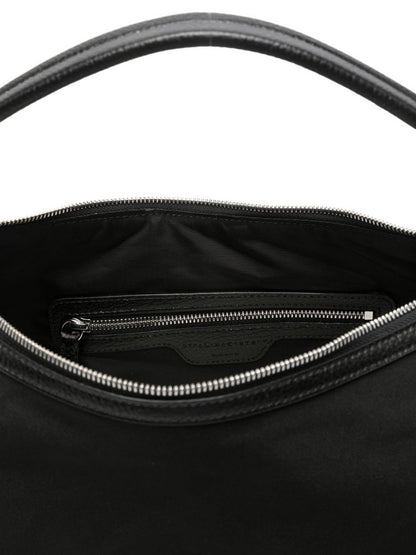 Stella McCartney Dartmoor nylon shoulder bag BLACK