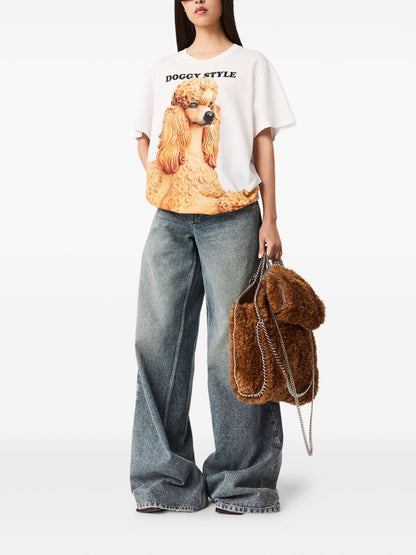 Stella McCartney Jeff Koons Cotton T-shirt White