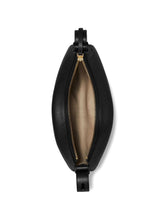 Tory Burch Romy Half Moon Shoulder Bag Black