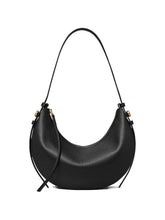 Tory Burch Romy Half Moon Shoulder Bag Black