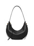 Tory Burch Romy Half Moon Shoulder Bag Black