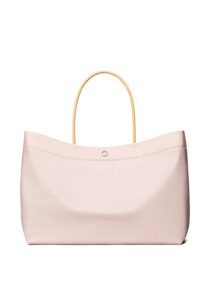 Tory Burch Ella Twist Nylon Tote Pink