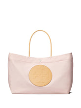 Tory Burch Ella Twist Nylon Tote Pink