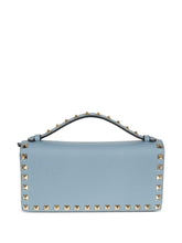 Valentino Garavani Rockstud Leather Wallet Grey