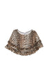 Ganni Nylon Mini Skirt Brown brown