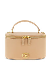 Valentino Garavani VLogo Signature Vanity Case Pink pink