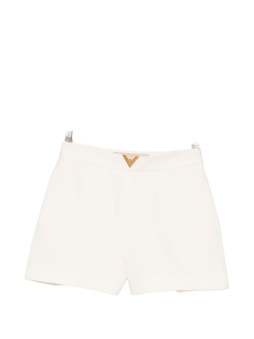 Valentino VLogo Signature Tailored Shorts Ivory Ivory
