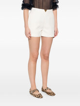 Valentino VLogo Signature Tailored Shorts Ivory Ivory
