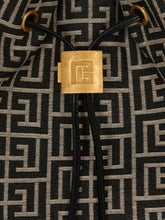 Balmain Sync Monogram Backpack Ivory