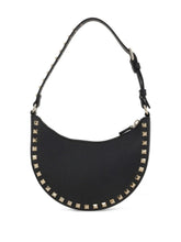Valentino Garavani Rockstud hobo mini bag BLACK