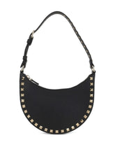 Valentino Garavani Rockstud hobo mini bag BLACK