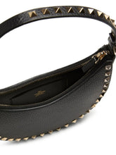 Valentino Garavani Rockstud hobo mini bag BLACK