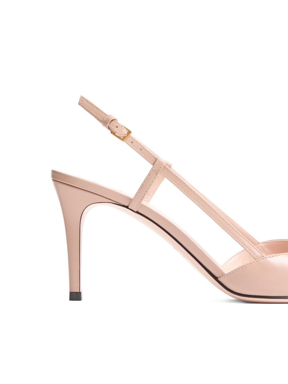Valentino Garavani Vlogo Signature Slingback Décolleté In 80mm BEIGE