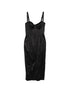 Dolce & Gabbana Silk Midi Dress Black