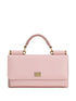 Dolce & Gabbana Mini Leather Top Handle Bag Pink