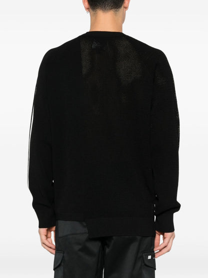 Y-3 Crew Neck Cotton Sweatshirt Black black