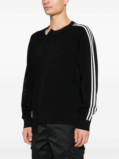 Y-3 Crew Neck Cotton Sweatshirt Black black