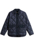 Woolrich Quilted Nylon Blouson Jacket Blue