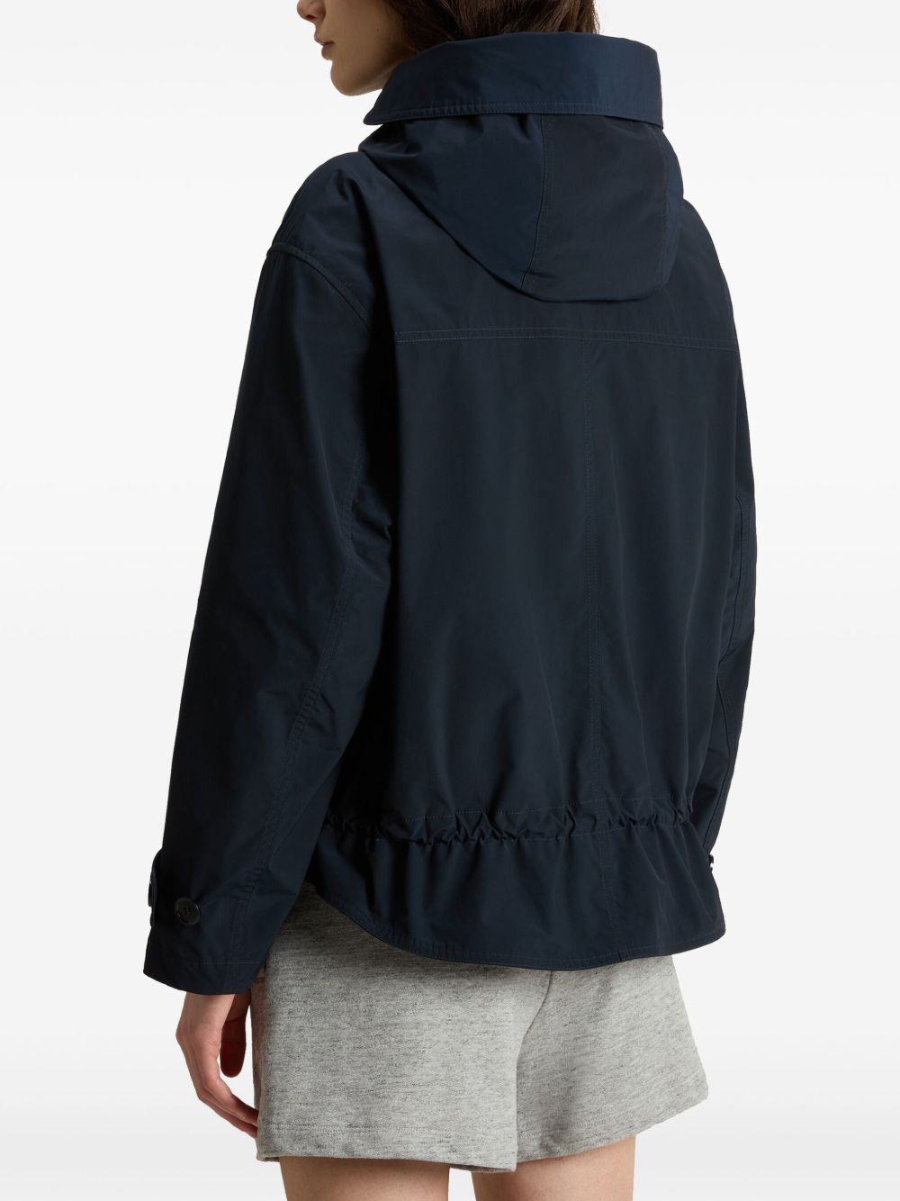 Woolrich Coat with Classic Cut Blue
