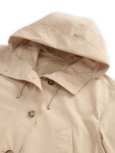 Woolrich Double Breasted Wool Coat Beige