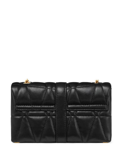 Versace Kleio Mini Leather Bag Black