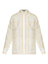 Versace Barocco Silk Shirt Golden