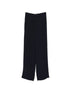 Emporio Armani Straight-Leg Tonal Trousers Blue