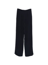 Emporio Armani Straight-Leg Tonal Trousers Blue