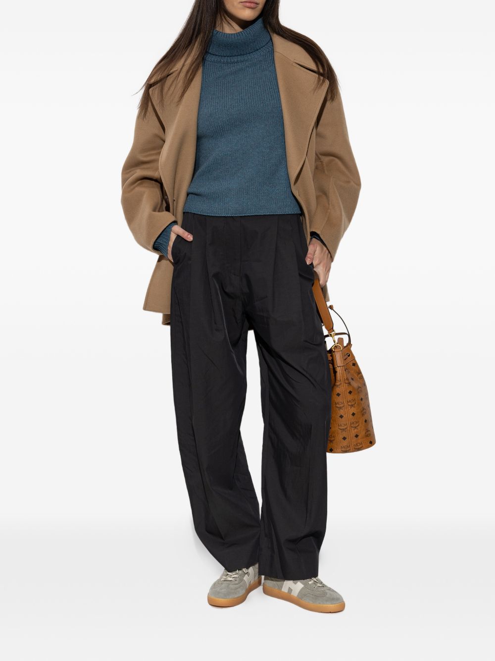 Hogan Cool Leather Sneakers Green