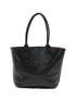 Hogan Small Embossed Leather Tote Black