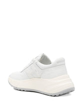 Hogan Hi-Fi Platform Leather Sneakers White