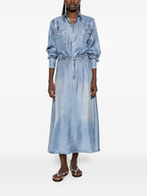 Pierre Louis Mascia Silk Patch Pocket Shirt Clear Blue