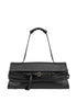 Moschino Tie Me Leather Handbag Black