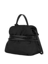 Moschino Tie Me Nylon Backpack Black