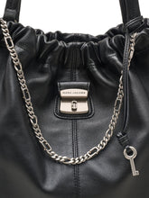 Marc Jacobs The Tote Leather Shoulder Bag Black