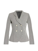 Emporio Armani Double-Breasted Blazer Jacket Beige