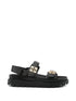 Tory Burch mellow sport leather sandals black