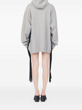MM6 Maison Margiela Cotton Hooded Sweatdress Grey