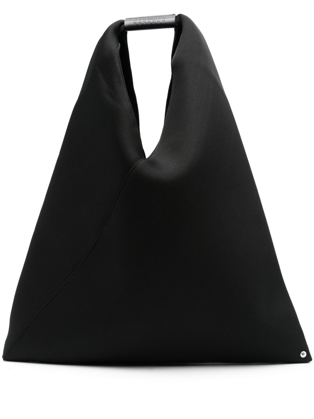 MM6 Maison Margiela Japanese Leather Pyramid Bag Black