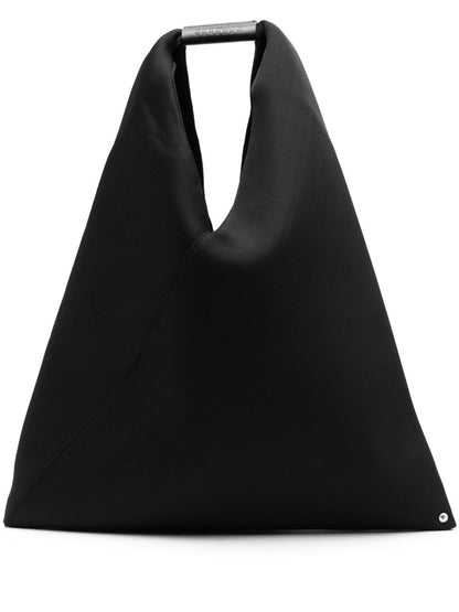 MM6 Maison Margiela Japanese Leather Pyramid Bag Black