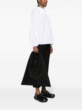 MM6 Maison Margiela Japanese Leather Pyramid Bag Black