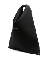 MM6 Maison Margiela Japanese Leather Pyramid Bag Black