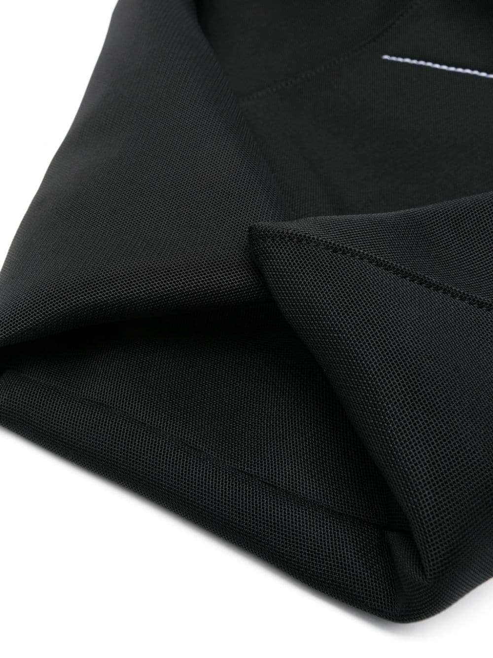 MM6 Maison Margiela Japanese Leather Pyramid Bag Black