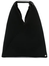 MM6 Maison Margiela Signature Numbers Canvas Handbag Black