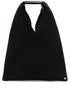 MM6 Maison Margiela Signature Numbers Canvas Handbag Black